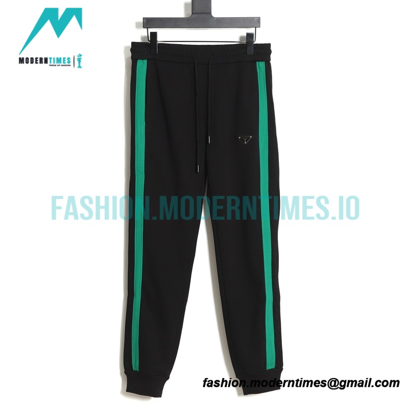 Prada - 23ss Iron Triangle Pocket Overalls Pants