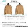Prada - 23FW Half-zipper Bottom Knit Sweater