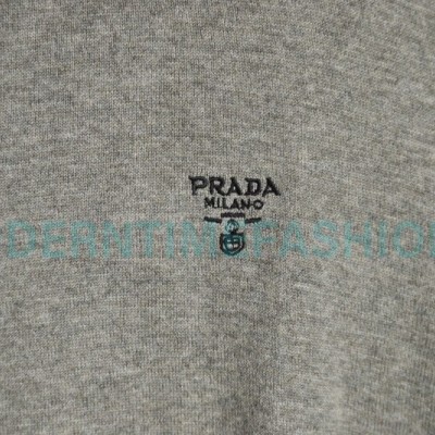 Prada - 23FW Half-zipper Bottom Knit Sweater