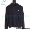 Prada - 23FW Half-zipper Bottom Knit Sweater