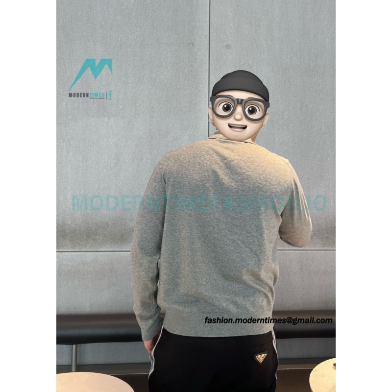 Prada - 23FW Half-zipper Bottom Knit Sweater