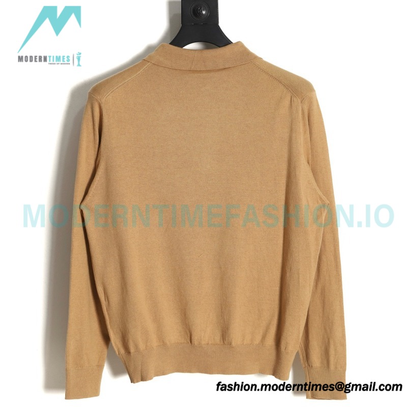 Prada - 23FW Half-zipper Bottom Knit Sweater