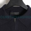 Prada - 23FW Half-zipper Bottom Knit Sweater