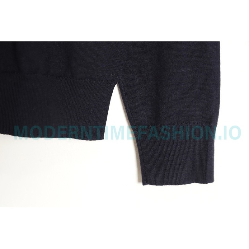Prada - 23FW Half-zipper Bottom Knit Sweater