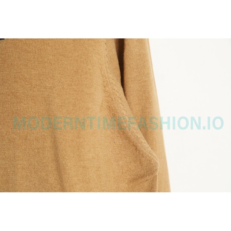 Prada - 23FW Half-zipper Bottom Knit Sweater
