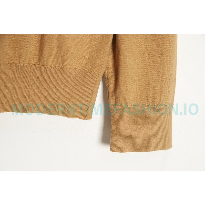 Prada - 23FW Half-zipper Bottom Knit Sweater
