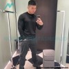 Prada - 23SS 4-Bar Smoke-blue Flannel Long-sleeved Shirt Jacket
