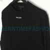Prada - 23SS 4-Bar Smoke-blue Flannel Long-sleeved Shirt Jacket