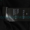 Prada - 23SS 4-Bar Smoke-blue Flannel Long-sleeved Shirt Jacket