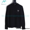 Prada - 23FW Machine Embroidered Letter Crewneck Sweater