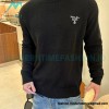 Prada - 23FW Machine Embroidered Letter Crewneck Sweater