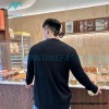 Prada - 23FW Machine Embroidered Letter Crewneck Sweater