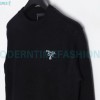 Prada - 23FW Machine Embroidered Letter Crewneck Sweater