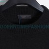 Prada - 23FW Machine Embroidered Letter Crewneck Sweater