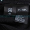 Prada - 23FW Machine Embroidered Letter Crewneck Sweater