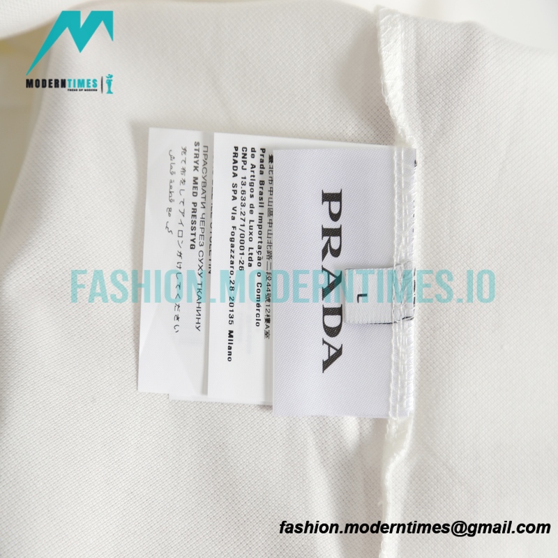 Prada - Classic Iron Pocket Logo Short-sleeved Polo Shirt