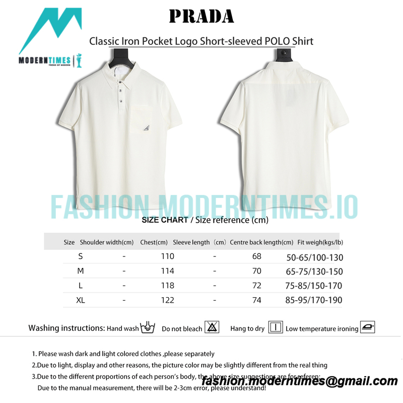Prada - Classic Iron Pocket Logo Short-sleeved Polo Shirt