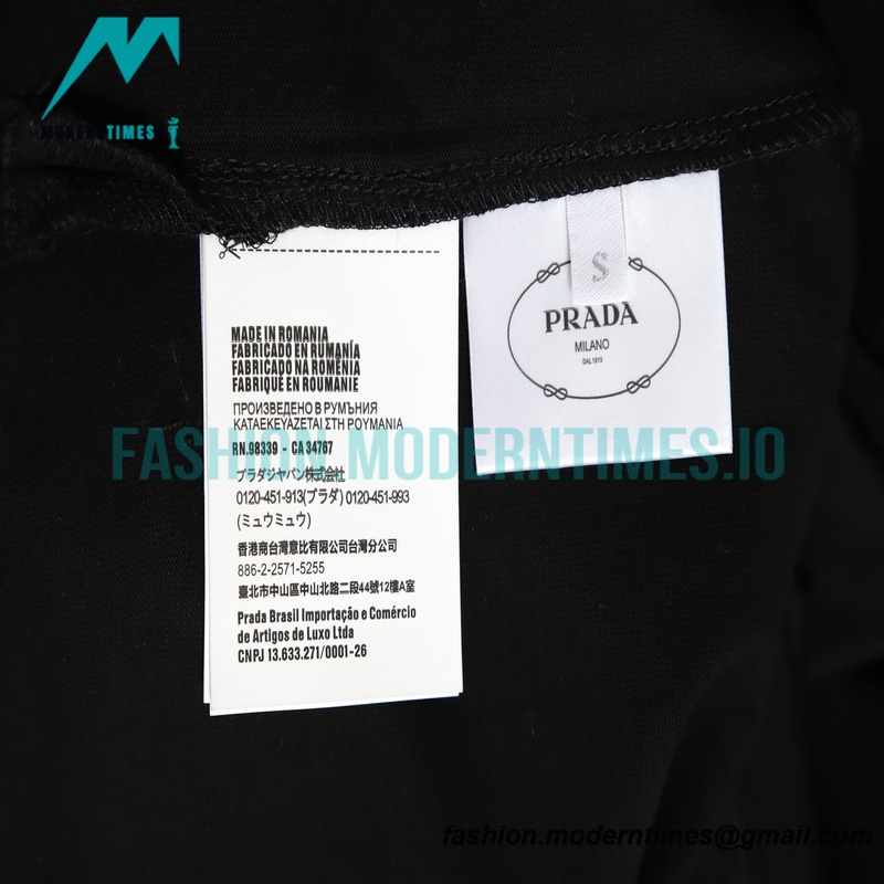 Prada - 23SS Triangle Pocket Short Sleeve T-shirt