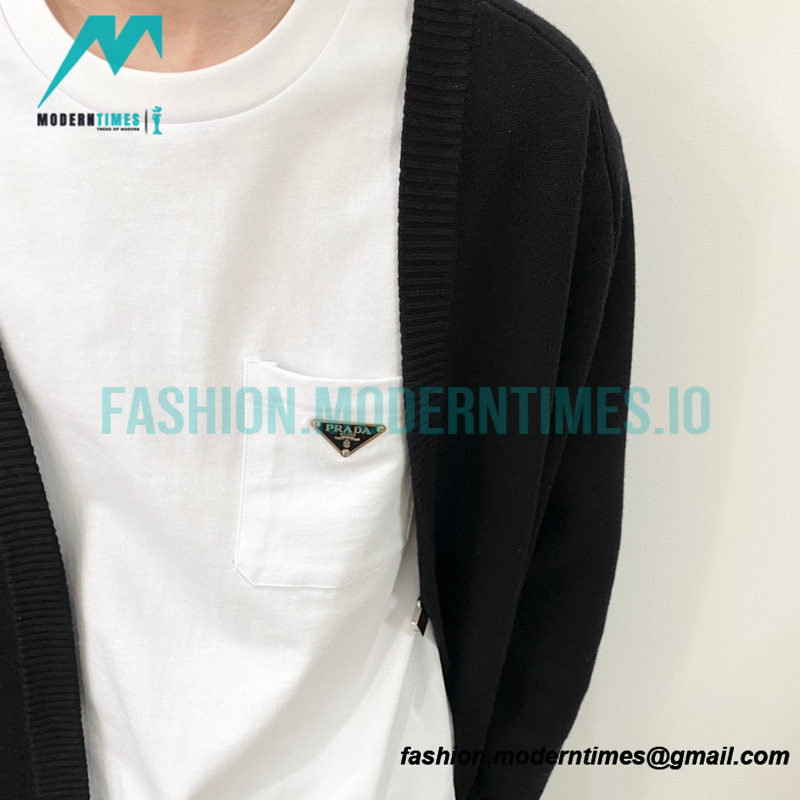 Prada - 23SS Triangle Pocket Short Sleeve T-shirt