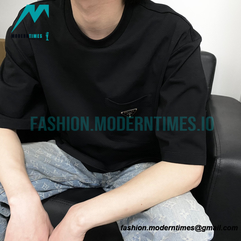 Prada - 23SS Triangle Pocket Short Sleeve T-shirt
