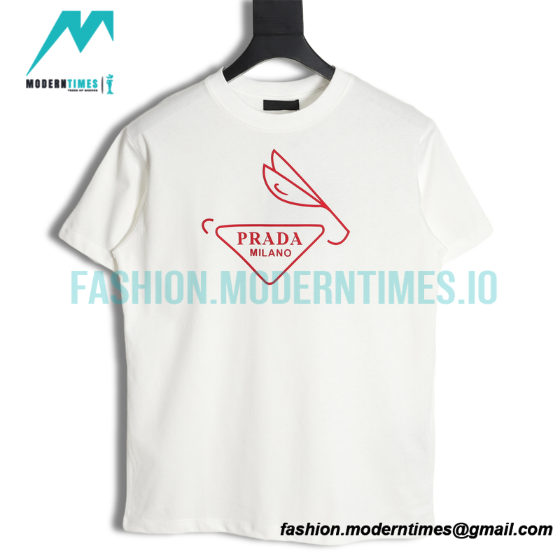 Prada - 23ss Rabbit Year Limited Rabbit Short Sleeve