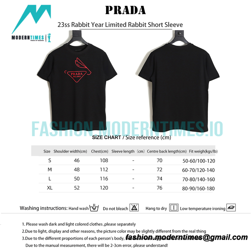 Prada - 23ss Rabbit Year Limited Rabbit Short Sleeve