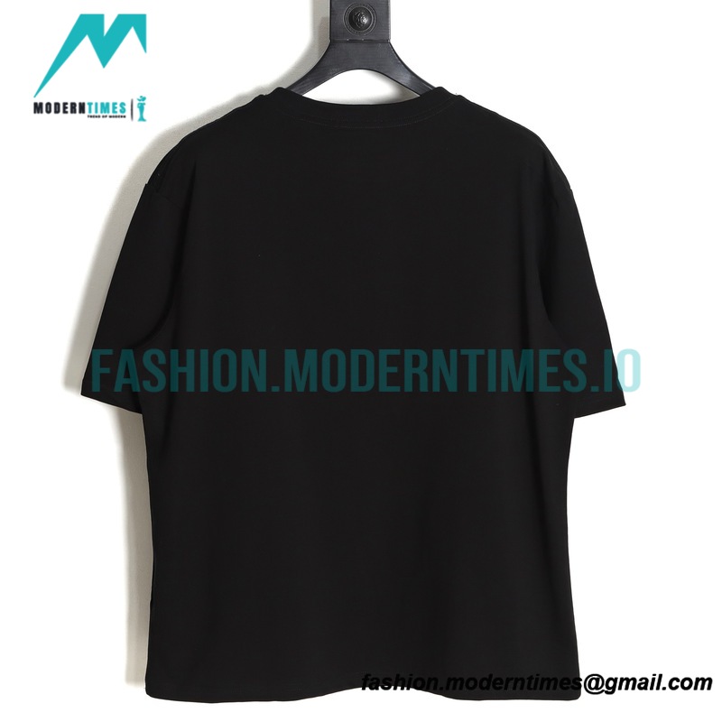 Prada - 23ss Spring-Summer Nameplate Pocket Triangle Label Short Sleeve T-shirt