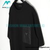 Prada - 23ss Spring-Summer Nameplate Pocket Triangle Label Short Sleeve T-shirt