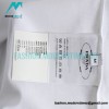 Prada - Short Sleeve T-shirt With Blue Chest Triangle Letter Print