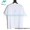 Prada - Short Sleeve T-shirt With Blue Chest Triangle Letter Print