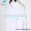 Prada - Long Sleeve T-shirt With Triangular Leather Label 
