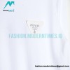 Prada - Long Sleeve T-shirt With Triangular Leather Label 