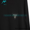 Prada - Long Sleeve T-shirt With Triangular Leather Label 