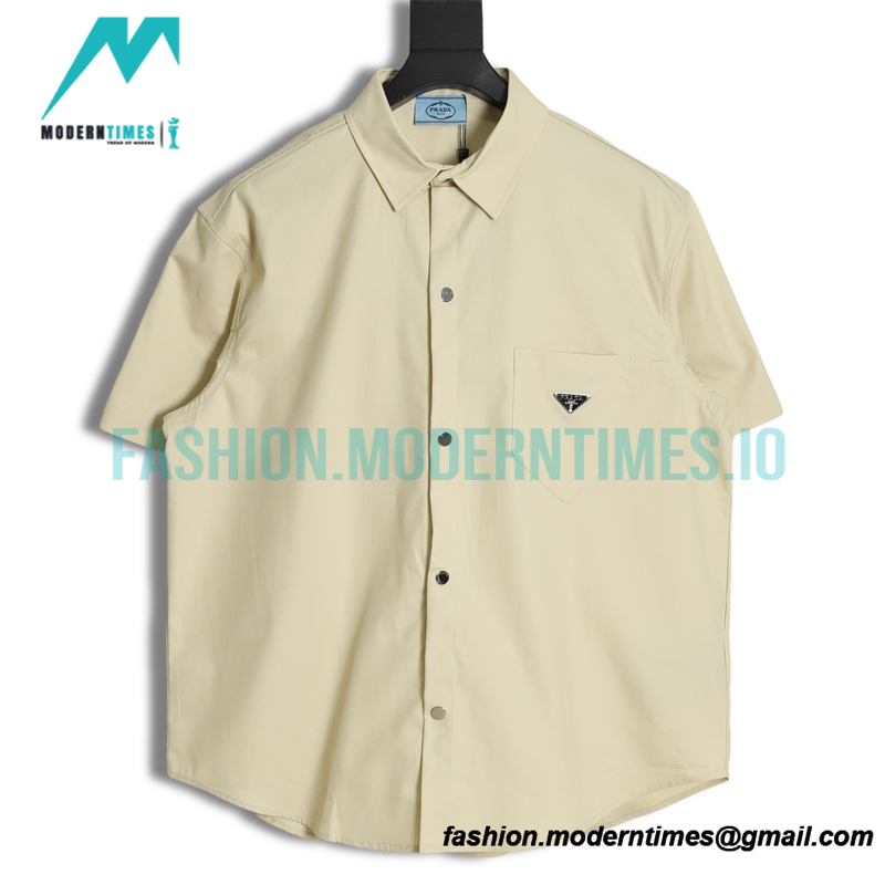 Prada - Triangle Short Sleeve Shirt