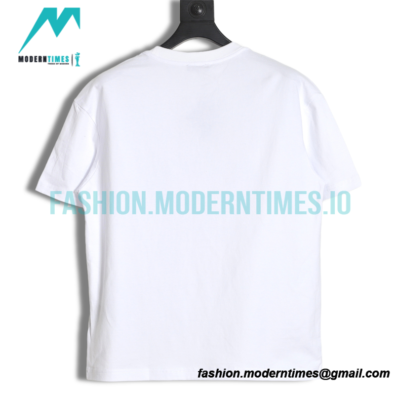 Prada - Poster Figure Print Short Sleeve