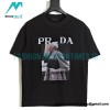 Prada - Poster Figure Print Short Sleeve
