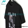 Prada - Poster Figure Print Short Sleeve