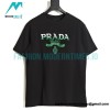 Prada - 23ss Gradient Bead Letter Short Sleeve