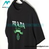Prada - 23ss Gradient Bead Letter Short Sleeve
