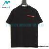 Prada - 23ss Silk Stitching Red Trim Short Sleeve