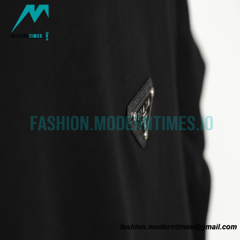 Prada - Triangle Logo Couple Short Sleeve T-shirt