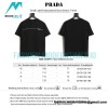 Prada - Small Label Embroidered Short Sleeve T-shirt