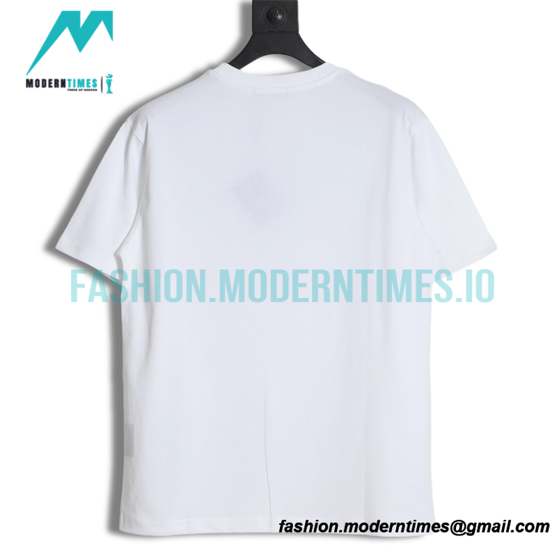 Prada - Small Label Embroidered Short Sleeve T-shirt