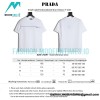 Prada - Small Label Embroidered Short Sleeve T-shirt