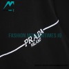 Prada - Small Label Embroidered Short Sleeve T-shirt