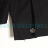 Prada -  Back 1913 Leather Embroidered Letter Long-sleeved Shirt