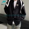 Prada -  Back 1913 Leather Embroidered Letter Long-sleeved Shirt