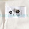 Prada -  Back 1913 Leather Embroidered Letter Long-sleeved Shirt
