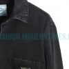Prada - Washed Triangle Label Denim Shirt