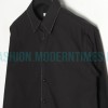 Prada - 23SS Silver Border Beaded Long Seeve Shirt